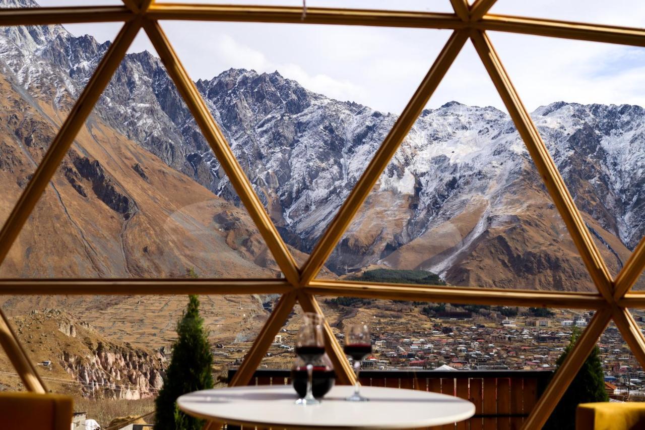 Gabua Glamping Villa Kazbegi Eksteriør bilde