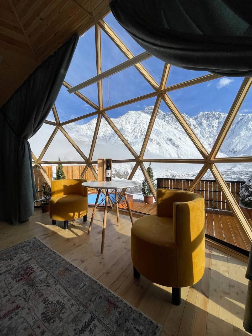 Gabua Glamping Villa Kazbegi Eksteriør bilde