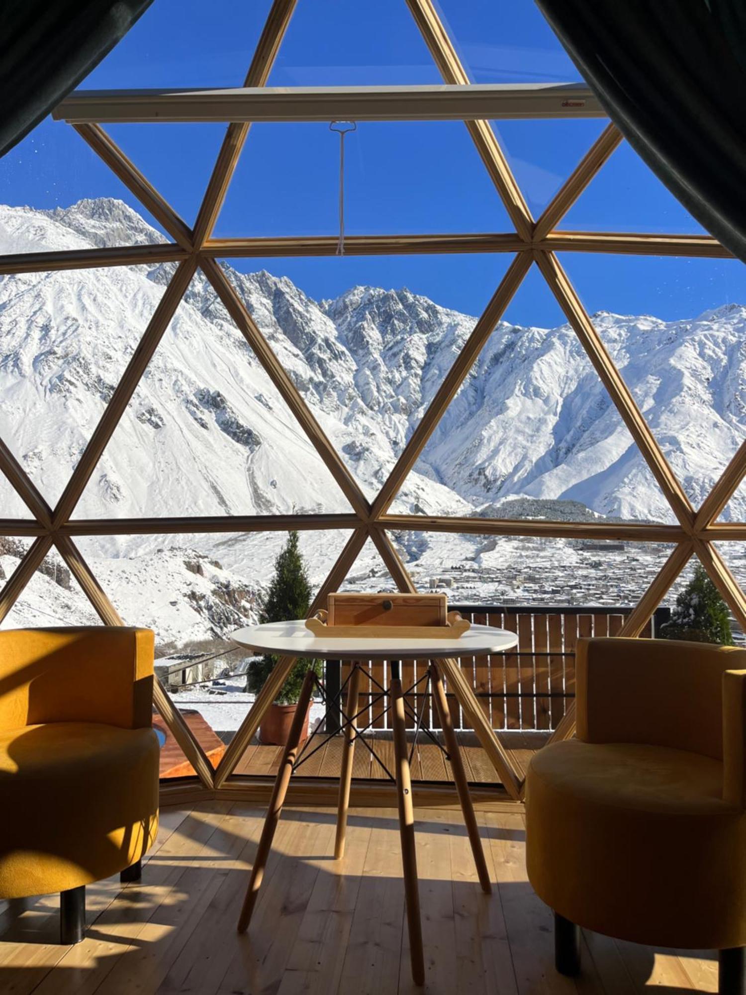 Gabua Glamping Villa Kazbegi Eksteriør bilde