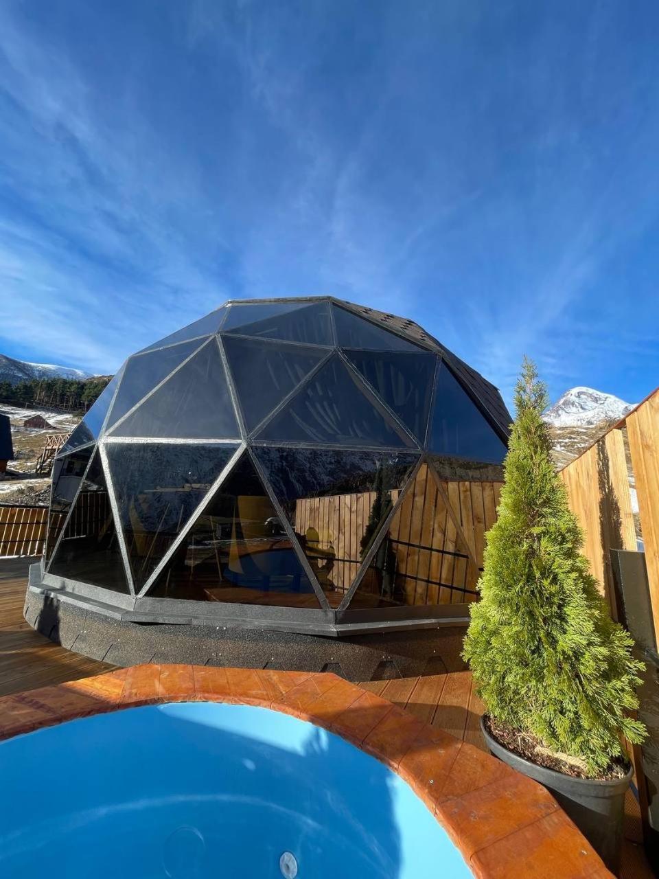 Gabua Glamping Villa Kazbegi Eksteriør bilde