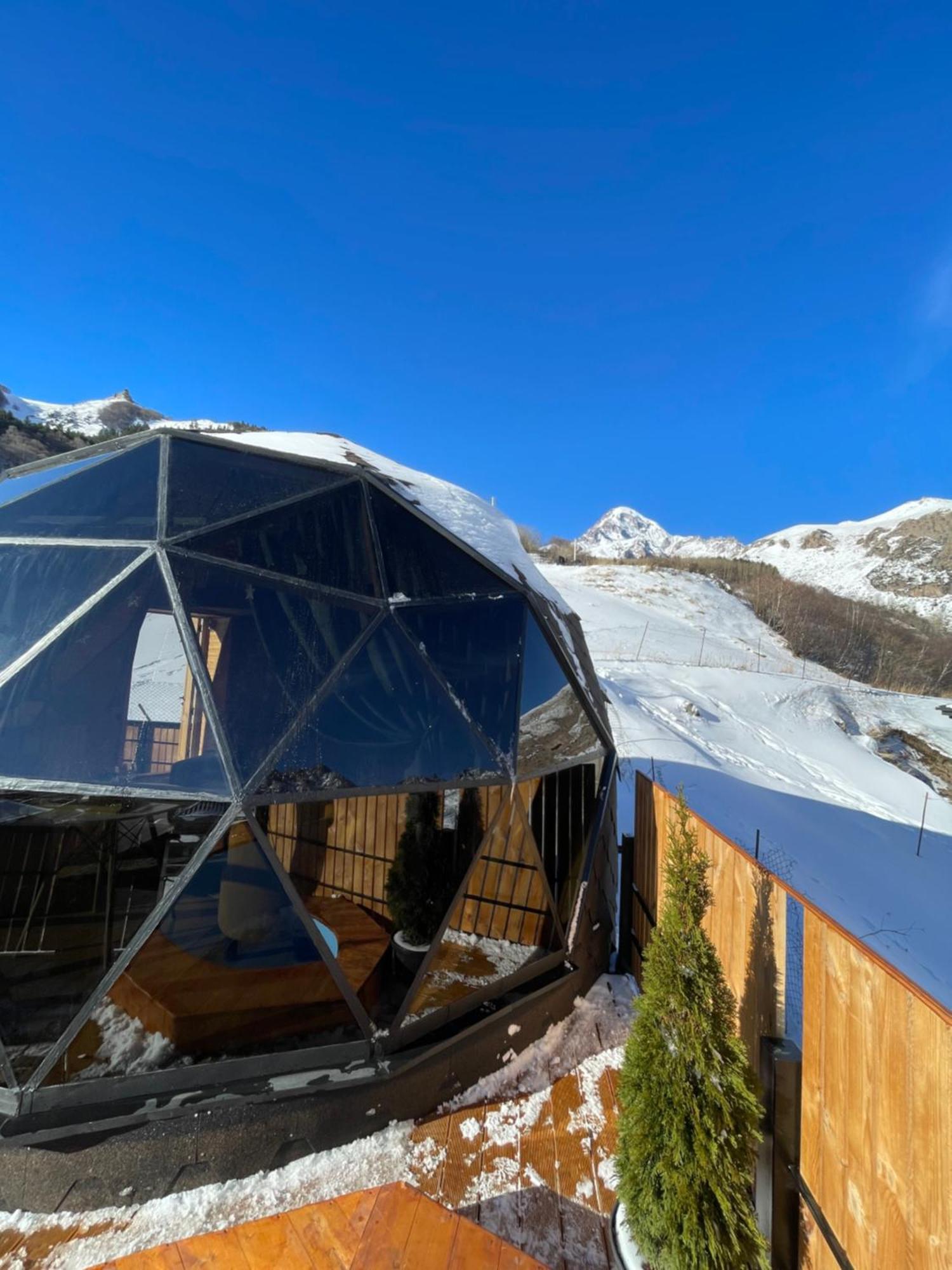 Gabua Glamping Villa Kazbegi Eksteriør bilde