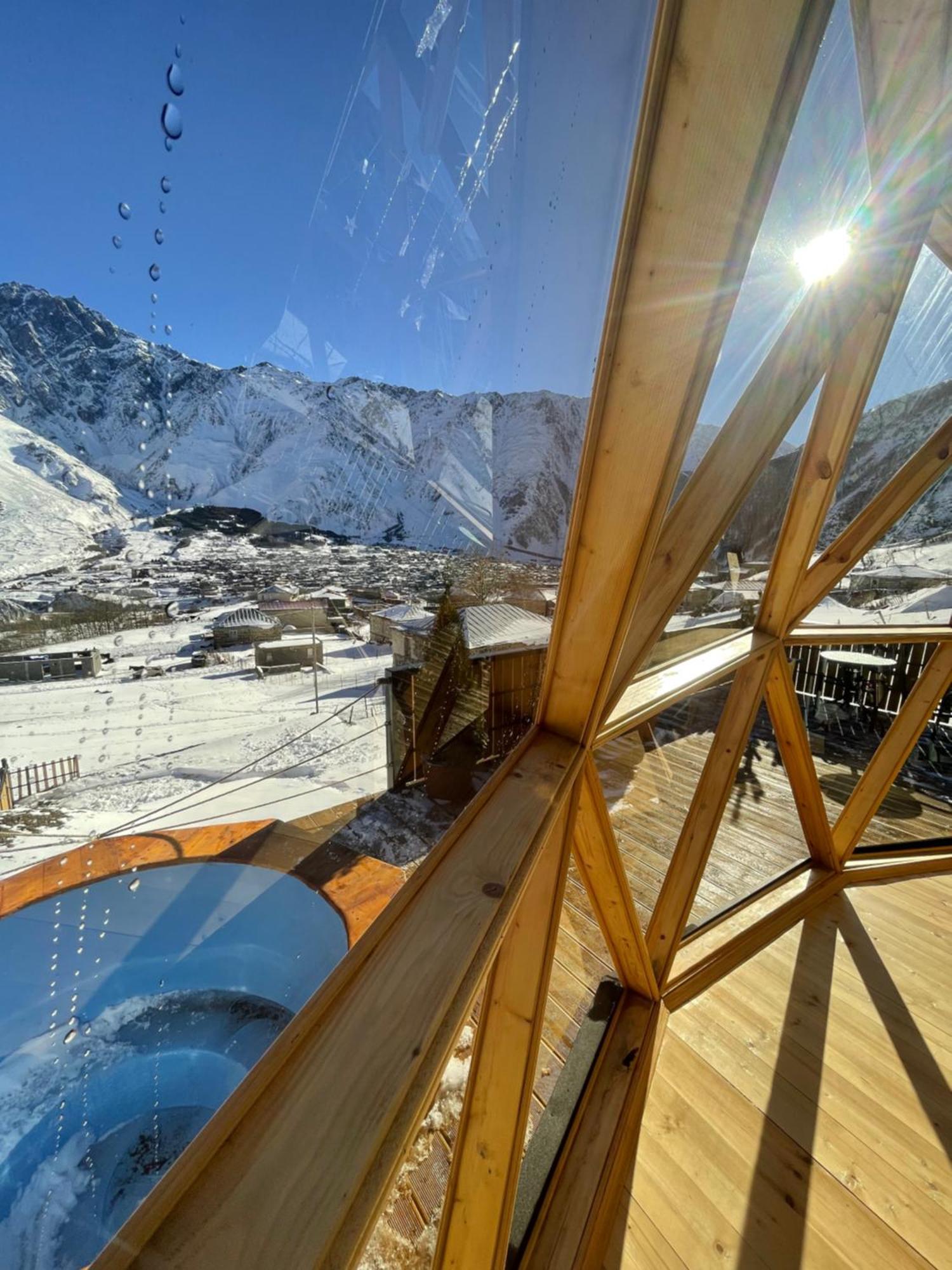 Gabua Glamping Villa Kazbegi Eksteriør bilde